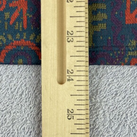 LuLaRoe Cassie Midi Skirt Women's Size Large Multi Color Stretch Pencil Skirt - Picture 9 of 9